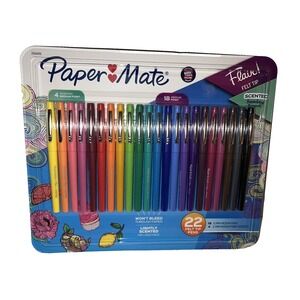Paper Mate Flair Color Felt Tip Pens 22 Medium Point 0.7mm Sunday Brunch Scented